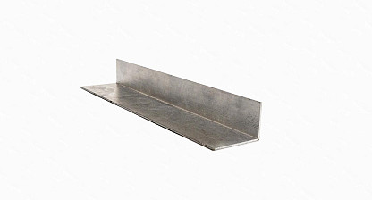 Trennwandprofil aus Aluminium 4x6x200 cm